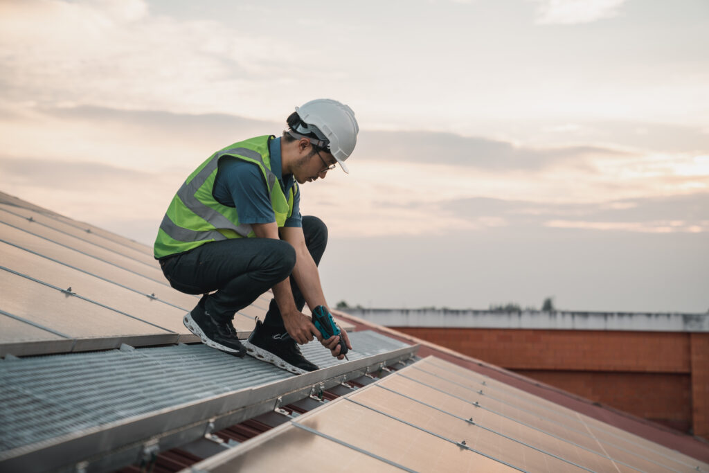 Roof maintenance 